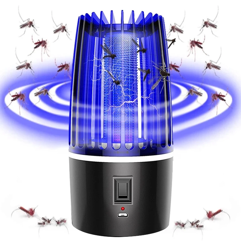 Mosquito Killer Led Bug Zapper Lure Trap Electric Photocatalysis Mute Home Radiationless Fly | Освещение