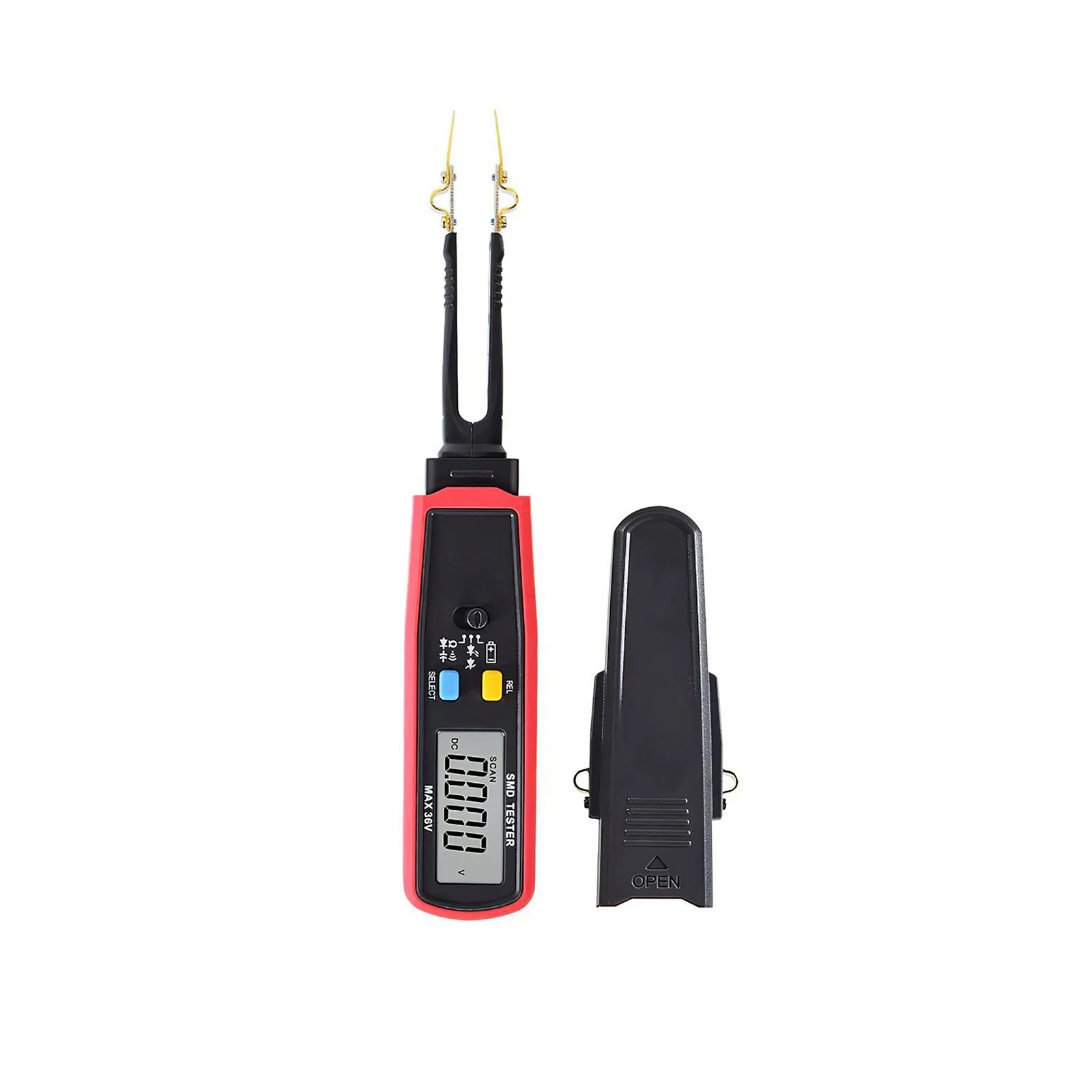 UNI-T UT116A SMD тестер измеритель мультиметр вращающийся Пинцет Сопротивление Емкость