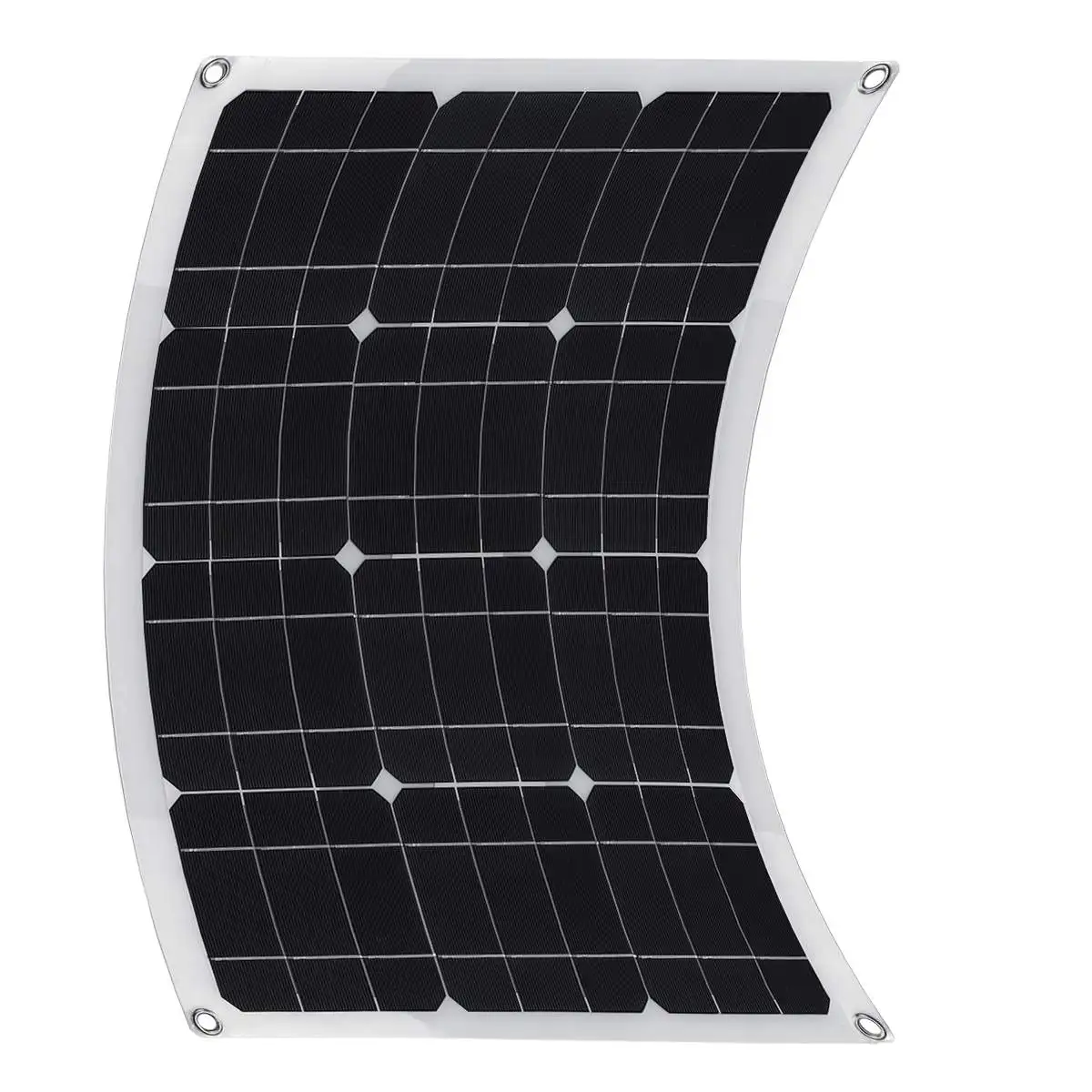 

100w Solar Panel Dual 5v USB Waterproof High Efficiency Solar Cells for Car Yacht RV Boat Moblie Phone Camping Battery Charger