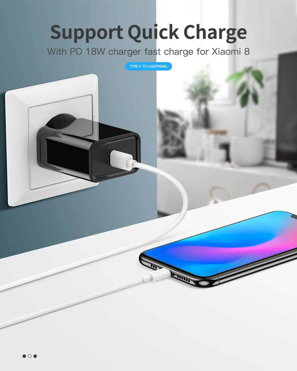KUULAA usb type-C-usb type-C кабель для samsung Galaxy S10 S9 60 Вт PD QC 4,0 Быстрая зарядка USB-C кабель для Xiaomi Redmi Note 7