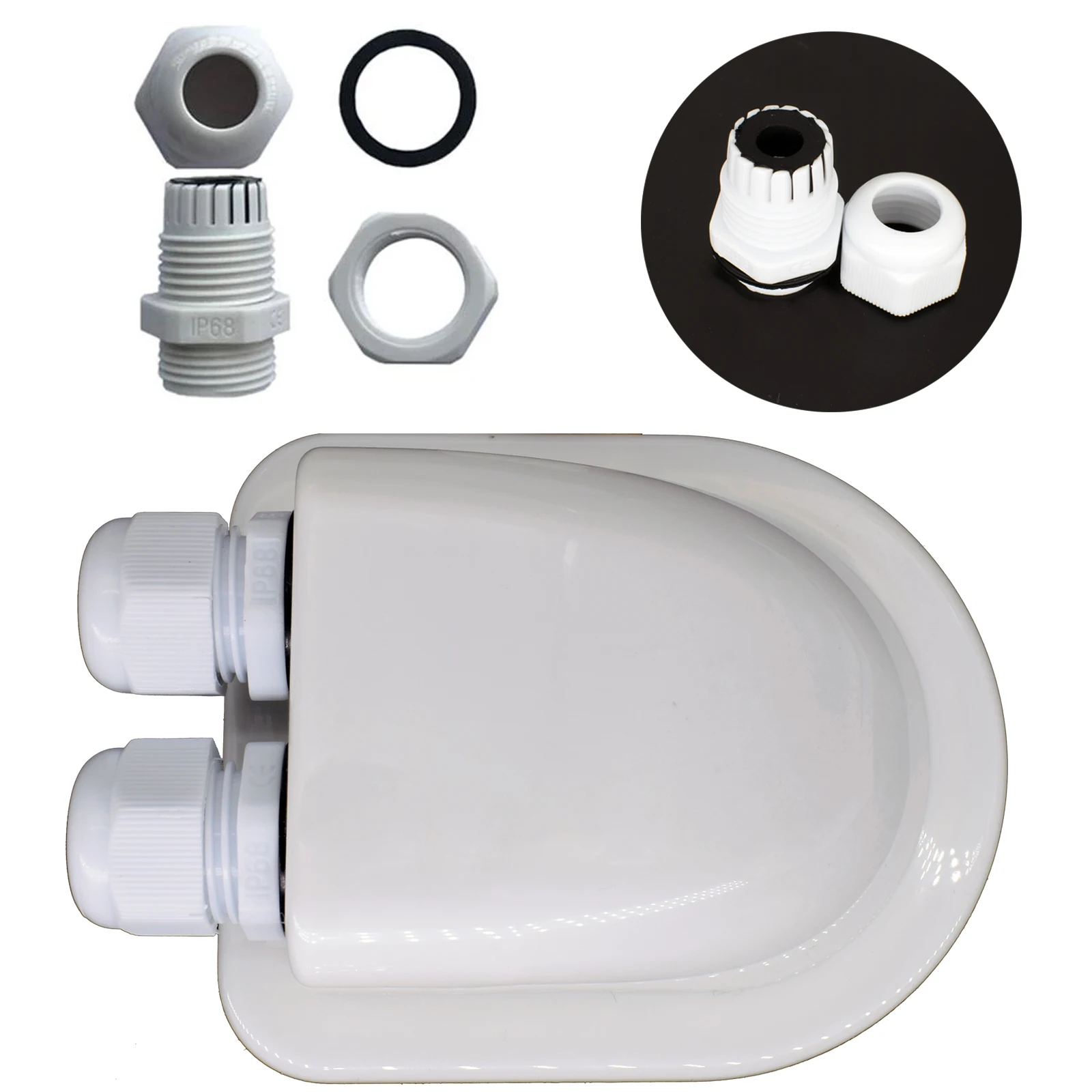 Входной ввод кабеля с защитой от ультрафиолета соединительная коробка из АБС