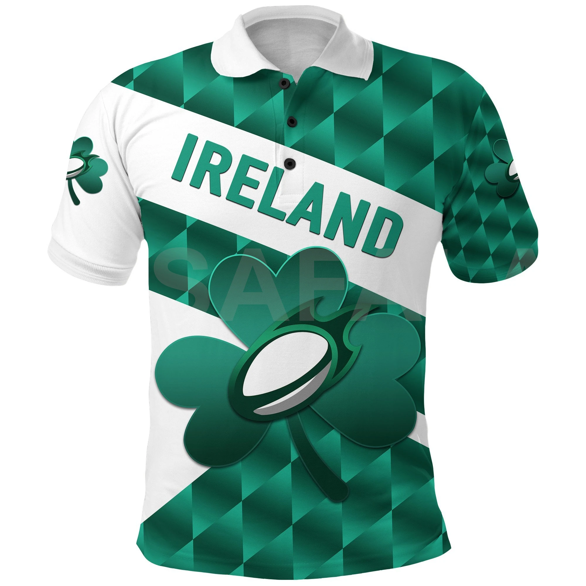 

Rugby Sport Style England France Ireland FIJI 3D Full Printed Men Thin Polo Shirt Collar Short Sleeve Street Wear Casual Tee