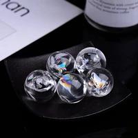 100 watural crystal polishing high quality seven color transparent healing reiki energy lucky crystal ball home decoration
