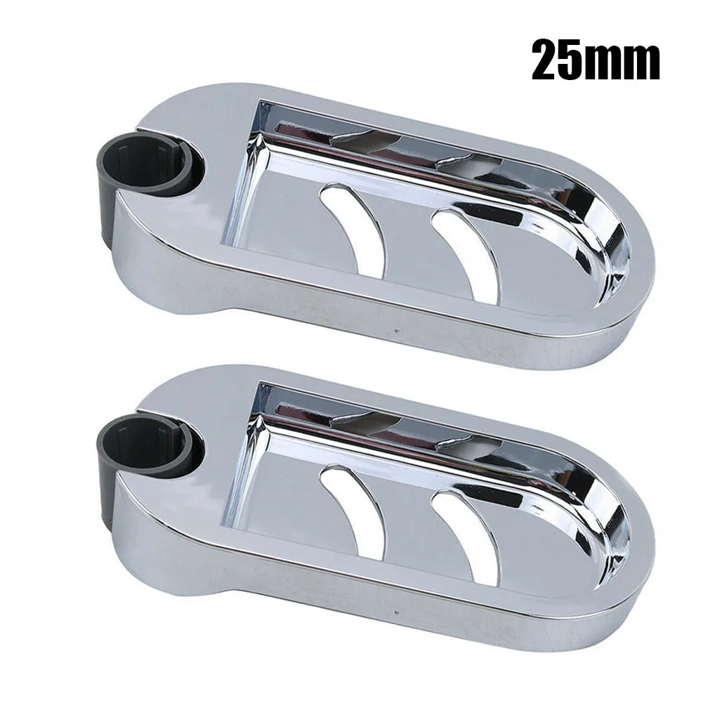 

2Pcs Soap Holder Dish Bathroom Shelves Shower Storage Plate Stand Dishes Container Tray Fiting Into The Shower Hose