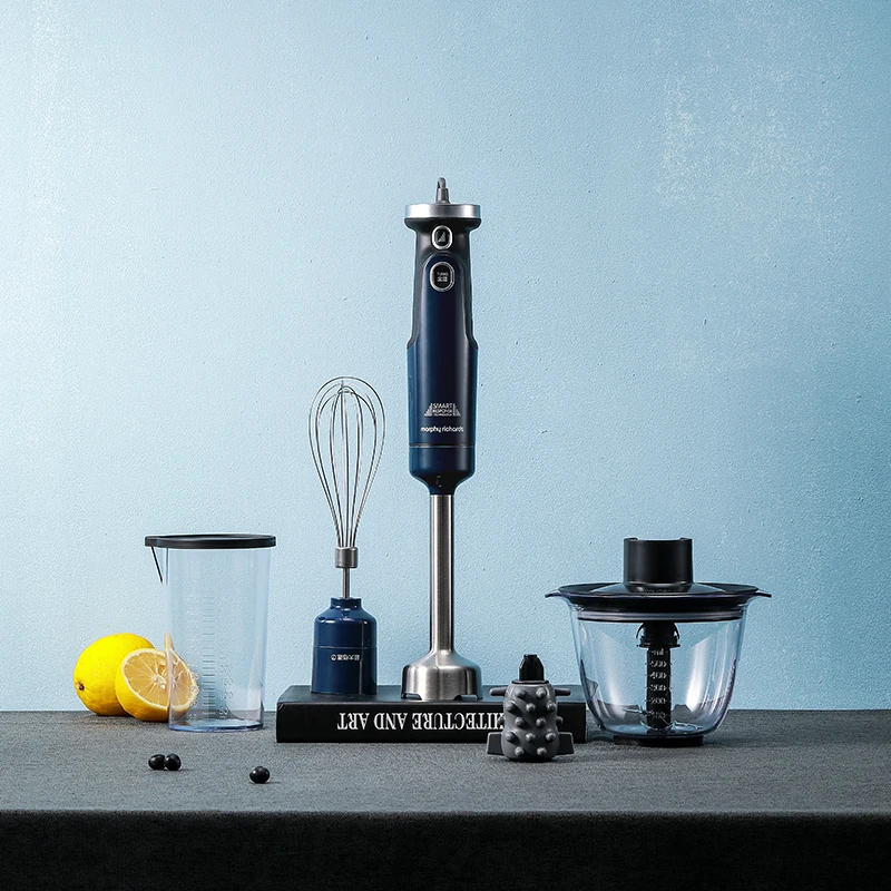 2020 New Mofei Hand Blender Electric Kitchen Portable Food Processor Mixer Automatic Garlic Peeler And Egg Beater |