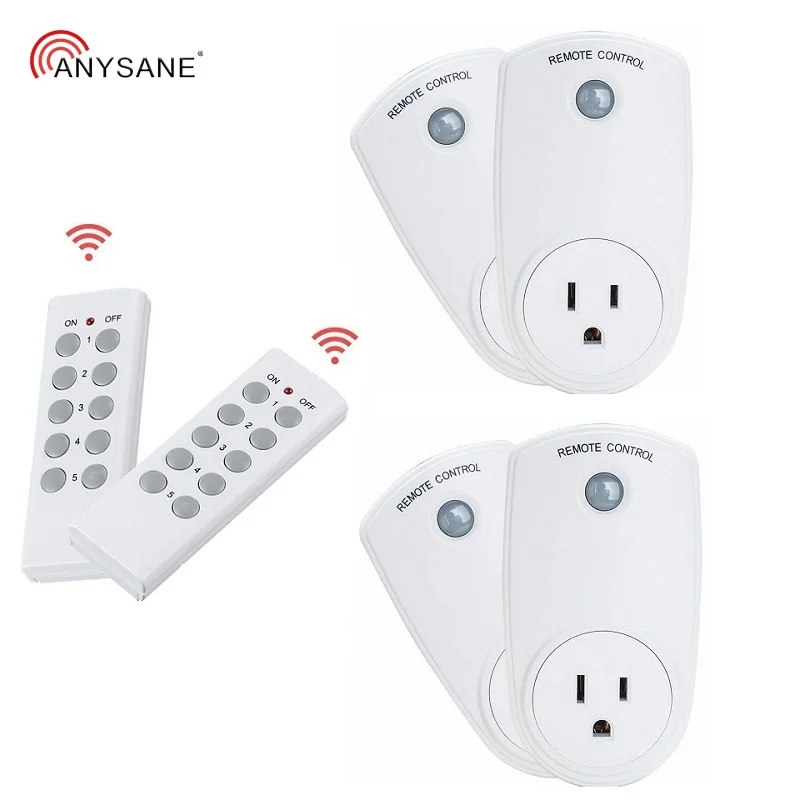 Универсальный 220 В разъем США беспроводной пульт дистанционного управления