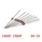 Диод Шоттки, германиевый, для ТВ-радио, FM-детектор, 100 шт., 1N60 DO-7, 1N60P DO-35