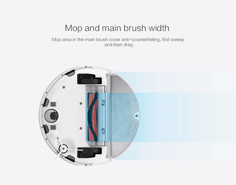 Xiaomi Mi робот вакуумная часть Упаковка боковая щетка X2PC, HEPA фильтр X2PC, основная щетка X1PC, инструмент для чистки X1PC Сменные Наборы роботов