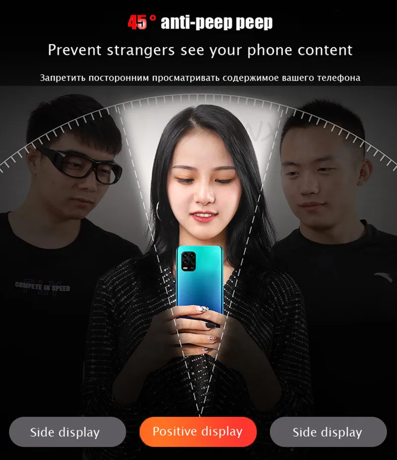 Full Tempered Glass For Huawei P Smart S Z Pro 2020 2019 Cover Screen Protector Anti blue-ray Film | Мобильные телефоны и