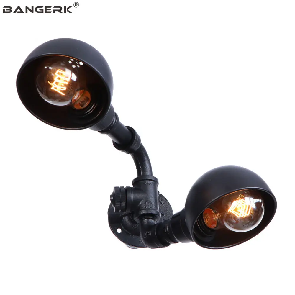 Старинное бра Эдисона железный промышленный светодиодный настенный светильник