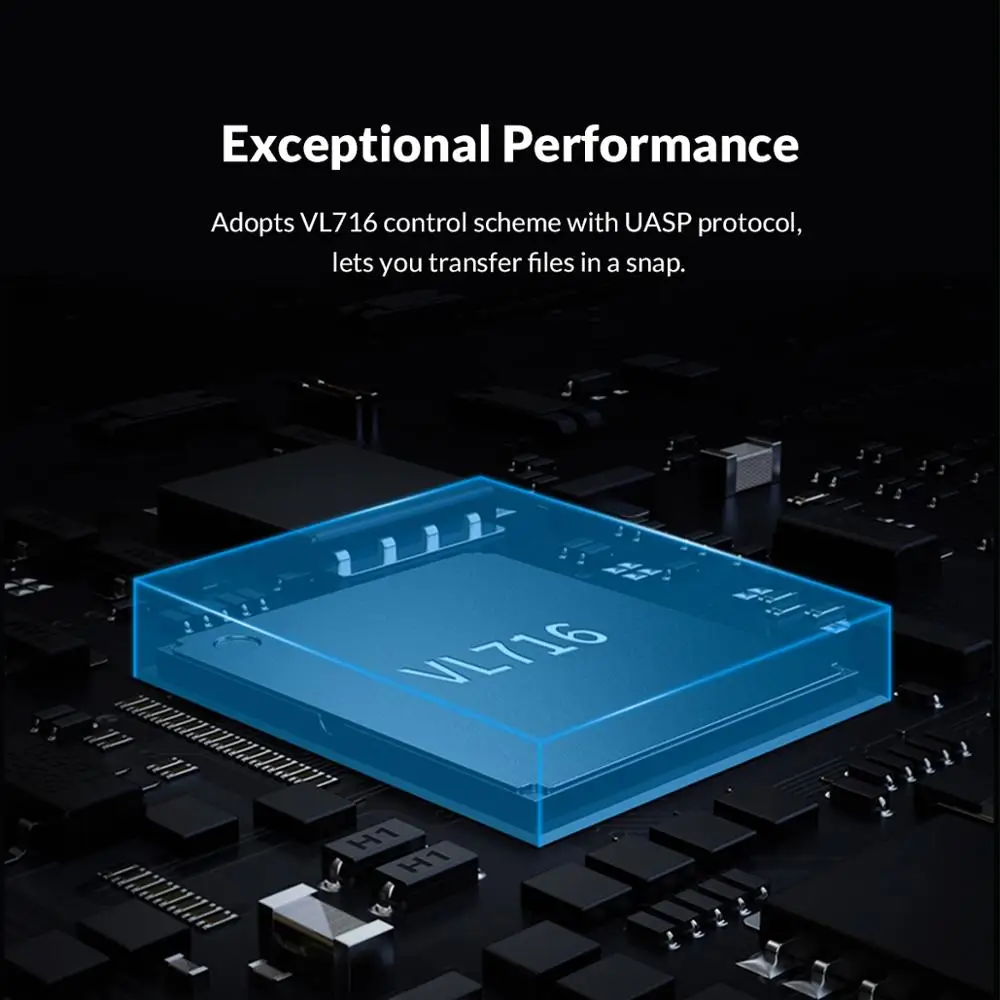 ORICO 2 5 ''SATA к USB 3 1 Gen1 HDD корпус 4 ТБ прозрачный жесткий диск Корпус для SSD Гбит/с