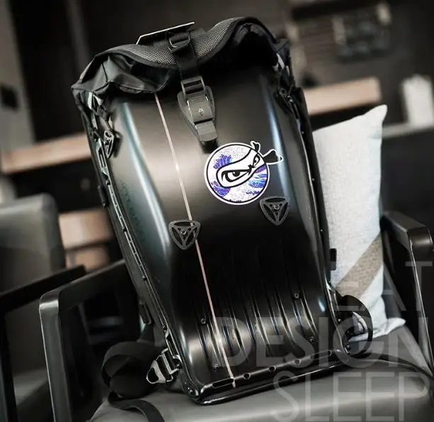 ReflectiveThe волна канагава ниндзя Стикеры JDM маньяк японский мотоцикл Виниловая