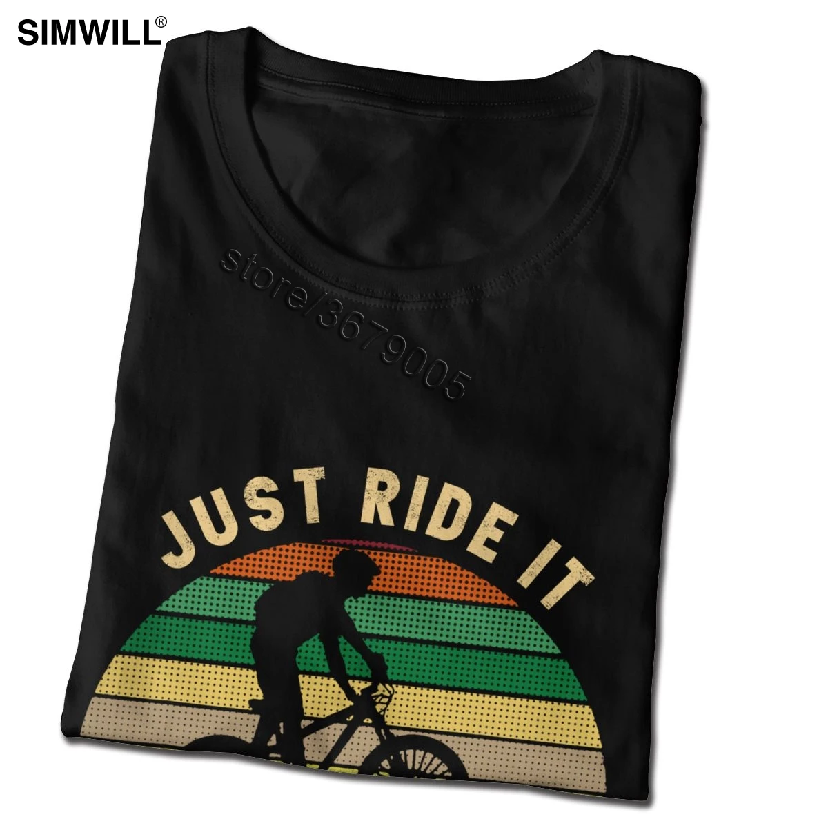 Винтажная футболка для велоспорта Мужская Ретро горного велосипеда лето