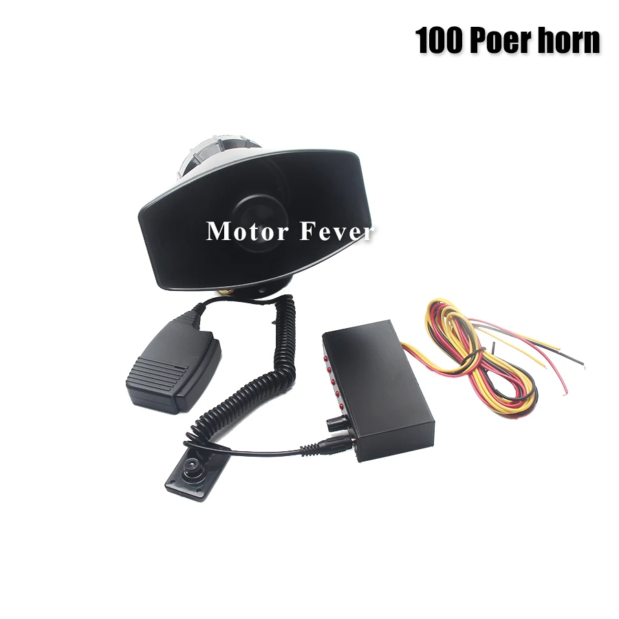 Громкий автомобильный сигнал 12 В Автомобильная сигнализация сирена скорой