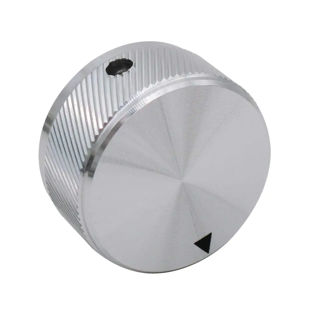 3417mm knopf aluminium legierung potentiometer drehknopf volumen audio elektrische gitarre bass schraube typ 34x17mm dh knopf free global shipping