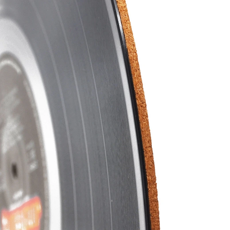 Антистатический нескользящий коврик из пробки для виниловых пластинок 12 дюймов |