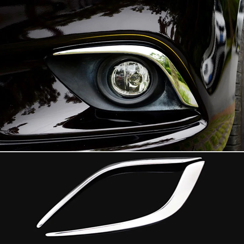 

Silver Fog Light Cover Strip 2014-2016 Accessories For Mazda 6 Atenza Gj