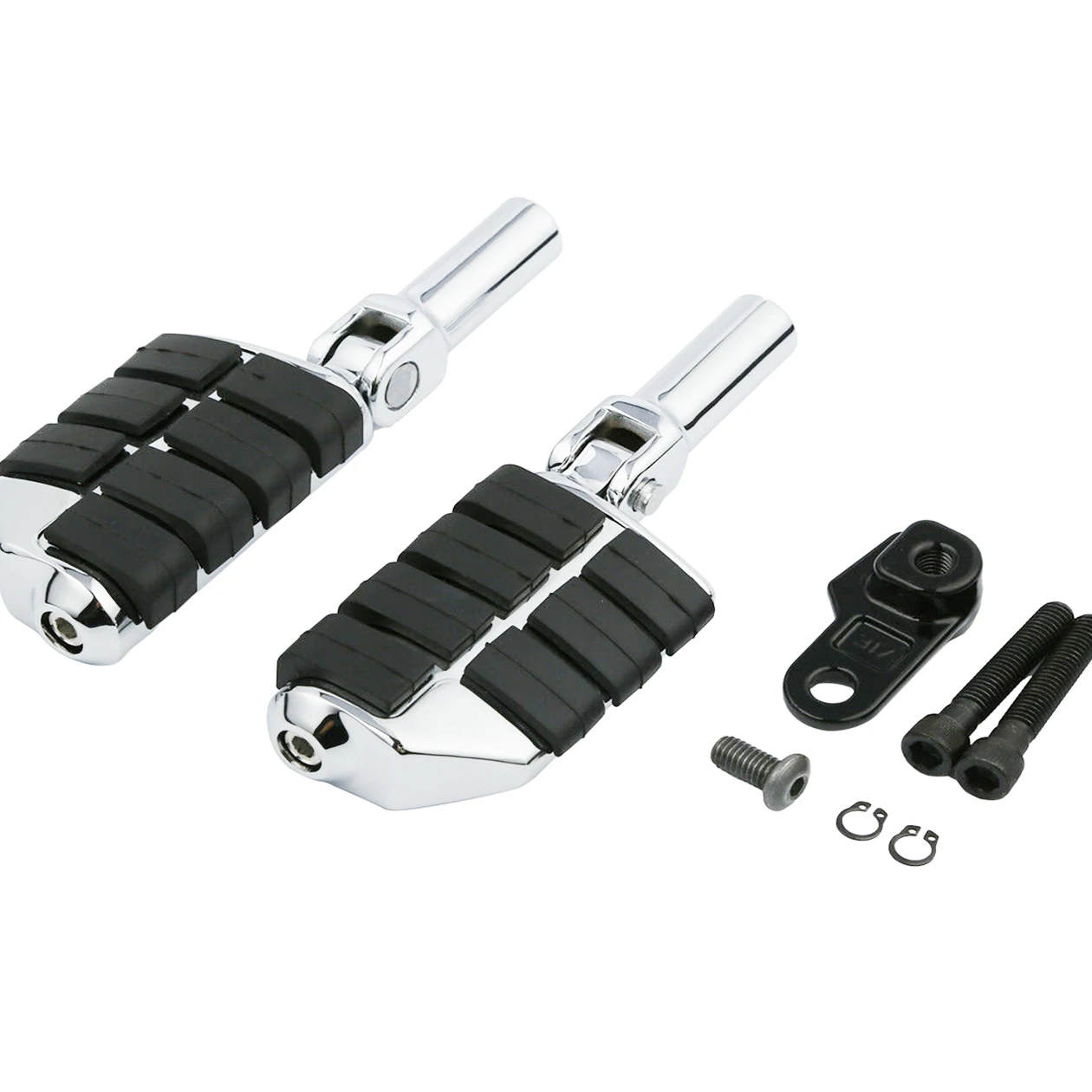 Хромированные задние колышки для пассажирских ног подходят Harley Softail Slim 2012-2017 |