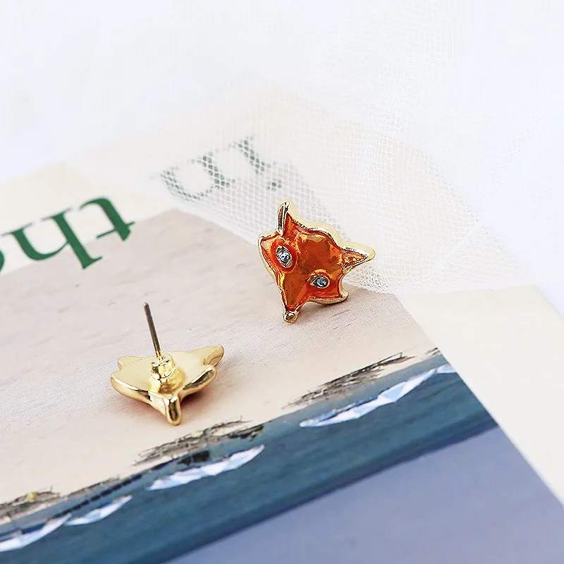 Sansummer Новые популярные модные милые лиса животное Личность Простой и