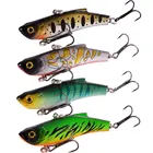 4 шт.компл., металлическая Вибрирующая Приманка VIB, блесна, ложка, рыболовные приманки 17 г, 7 см, джигги для форели, зимняя стандартная снасть, рыба