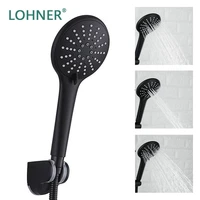 high pressure water saving handheld shower doccia head black accessories accesorii baie stortdouche salle chuveiro de teto