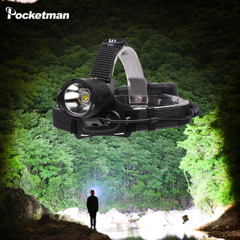 Сильный свет XHP70 Водонепроницаемая фара лучше всего подходит для всех видов