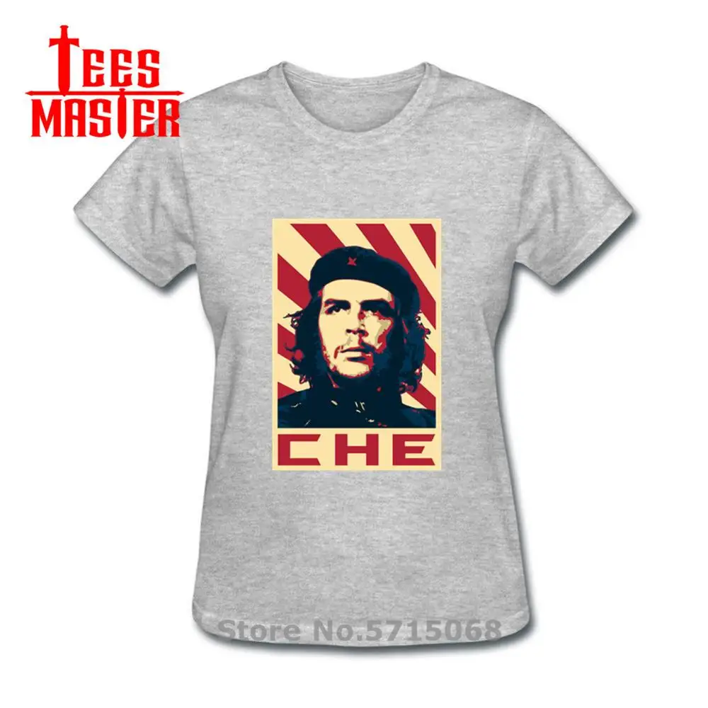 Женские футболки Che Guevara ретро-футболка с пропагандистским графическим принтом