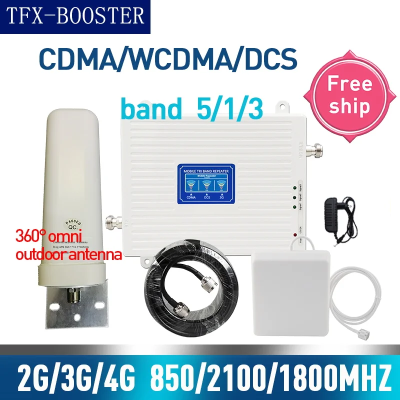 Ретранслятор мобильного сигнала TFX BOOSTER 850/1800/2100 GSM Усилитель сотового 4G