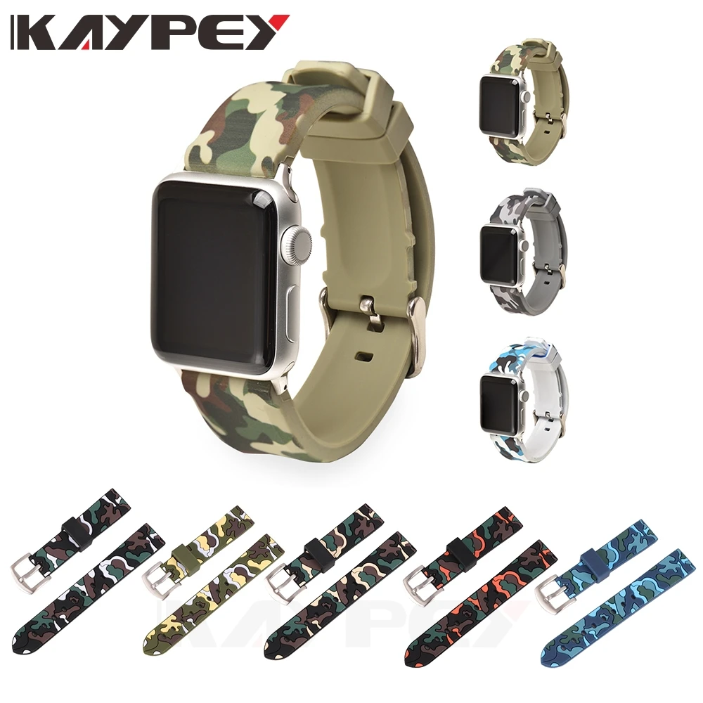 Камуфляжный силиконовый ремешок для Xiaomi Huami Amazfit Bip BIT PACE Lite, Молодежные умные часы, сменные браслеты на запястье для Amazfit Bip
