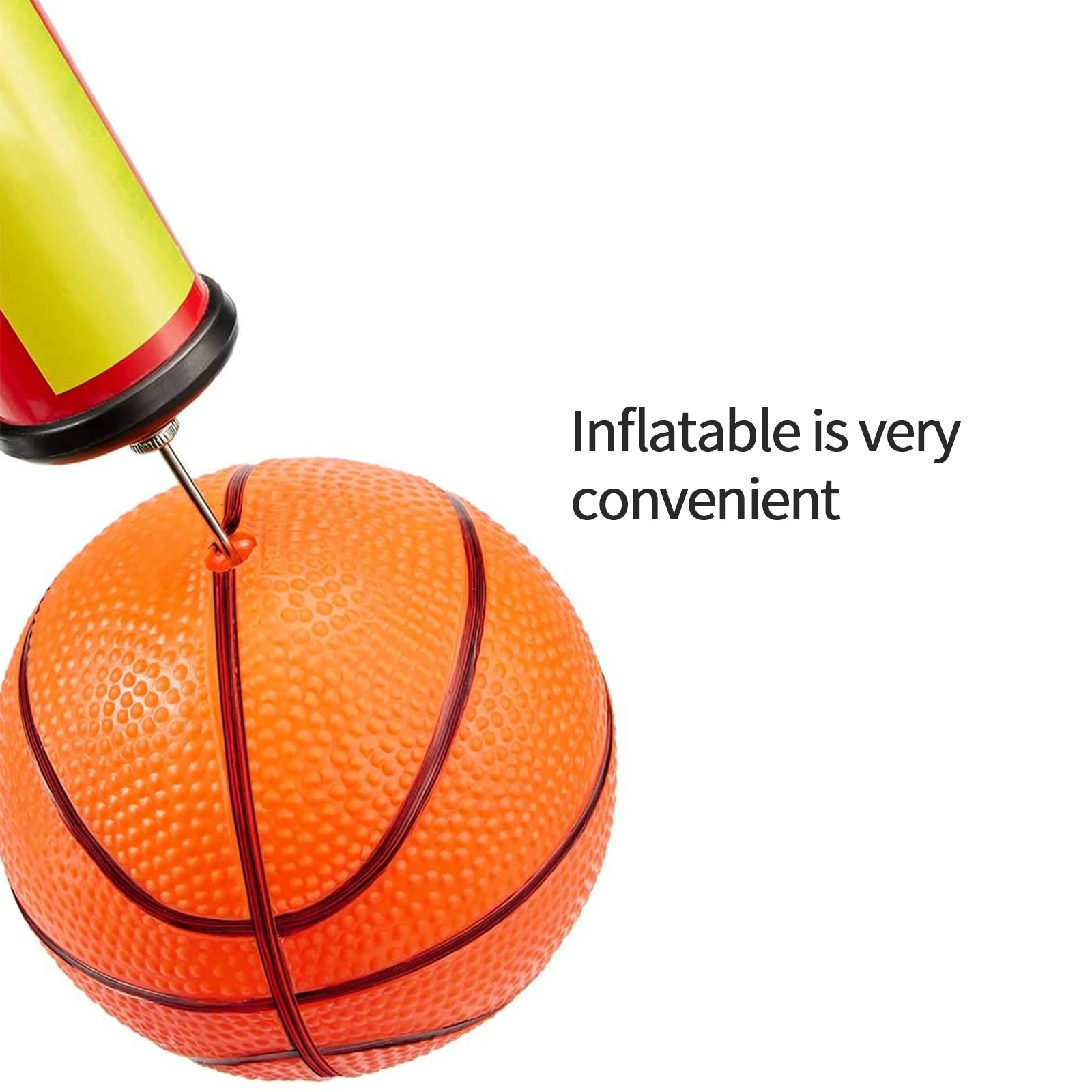 

8pcs Small Basketballs Hoop Basketballs Pool Basketball Toys With Inflation Pump For Beach Pool Sports Game Party Supplies