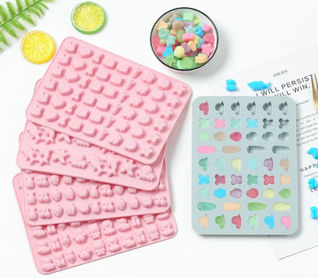 QQ Форма для сахара термостойкая силиконовая форма фруктов животных шоколада