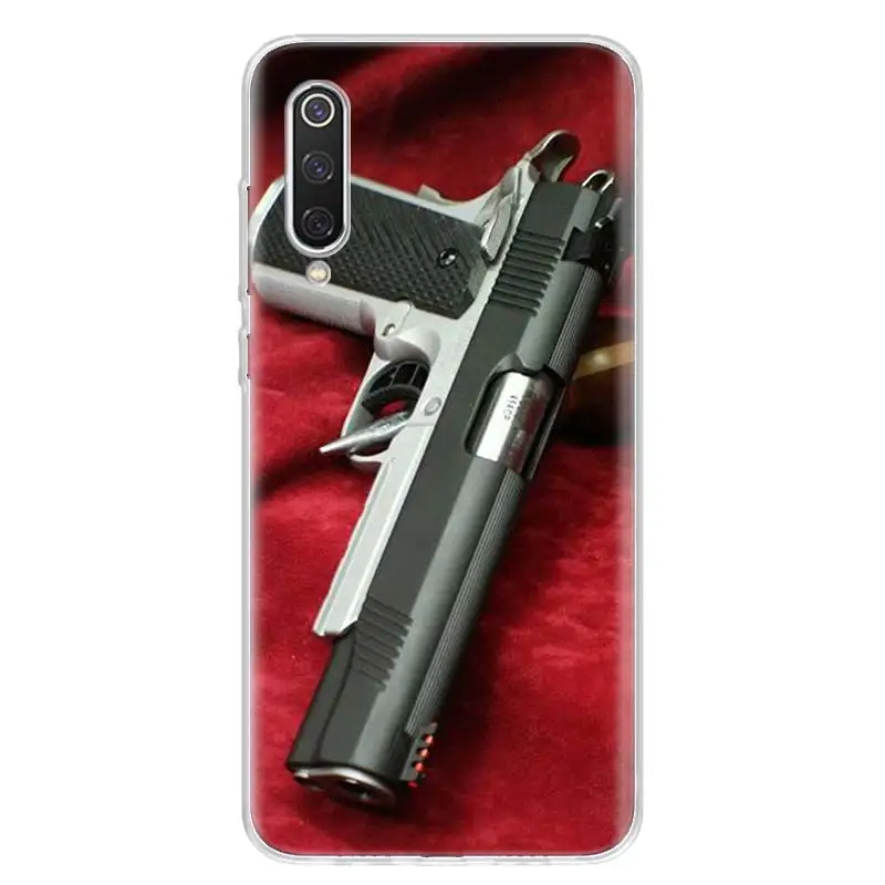 Pistolas Glock weapon gun BulletPhone Case For Redmi S2 Note 10 8T 8Pro 8 7 6 5 8A 7A 6A K20 Xiaomi MI F1 9 5X 6X pro li | Мобильные