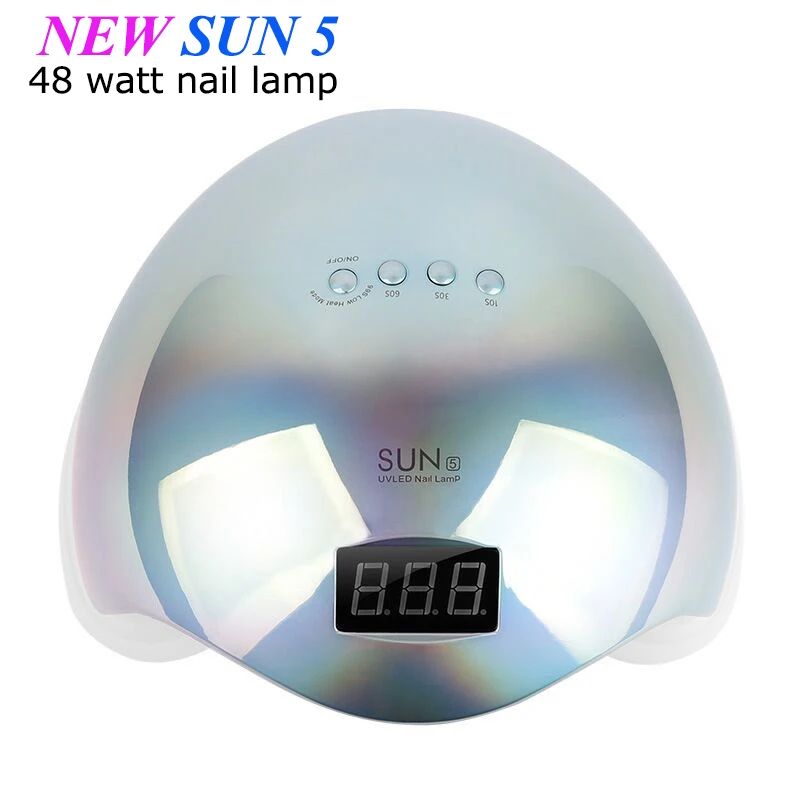 Сушилка для ногтей SUN 5 54 Вт/48 Вт/36 Вт быстроотверждаемый гелевый светильник