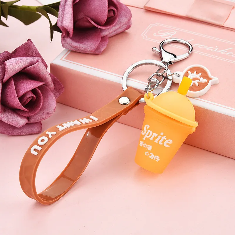 Креативный мини брелок для безалкогольных напитков чай из кокосового молока