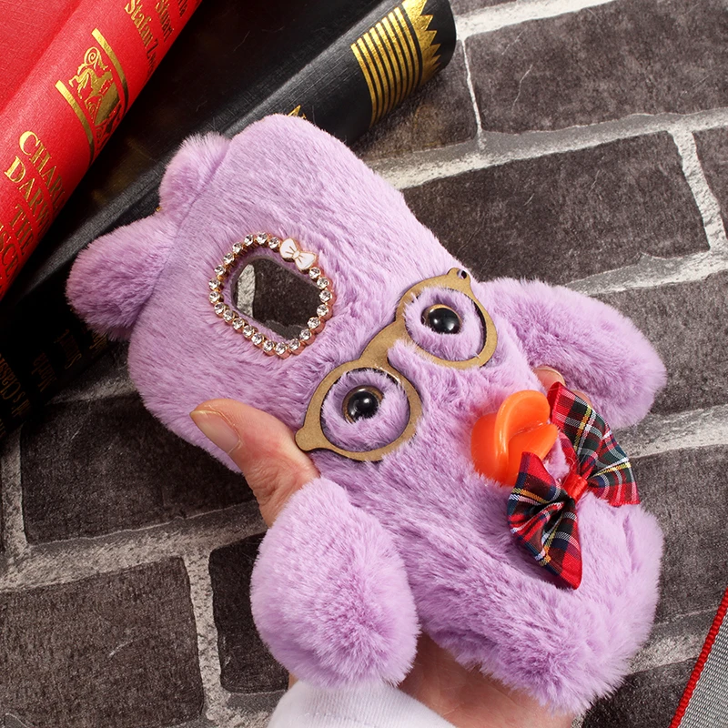 Модный красивый мягкий чехол с изображением пушистой утки стильный защитный для