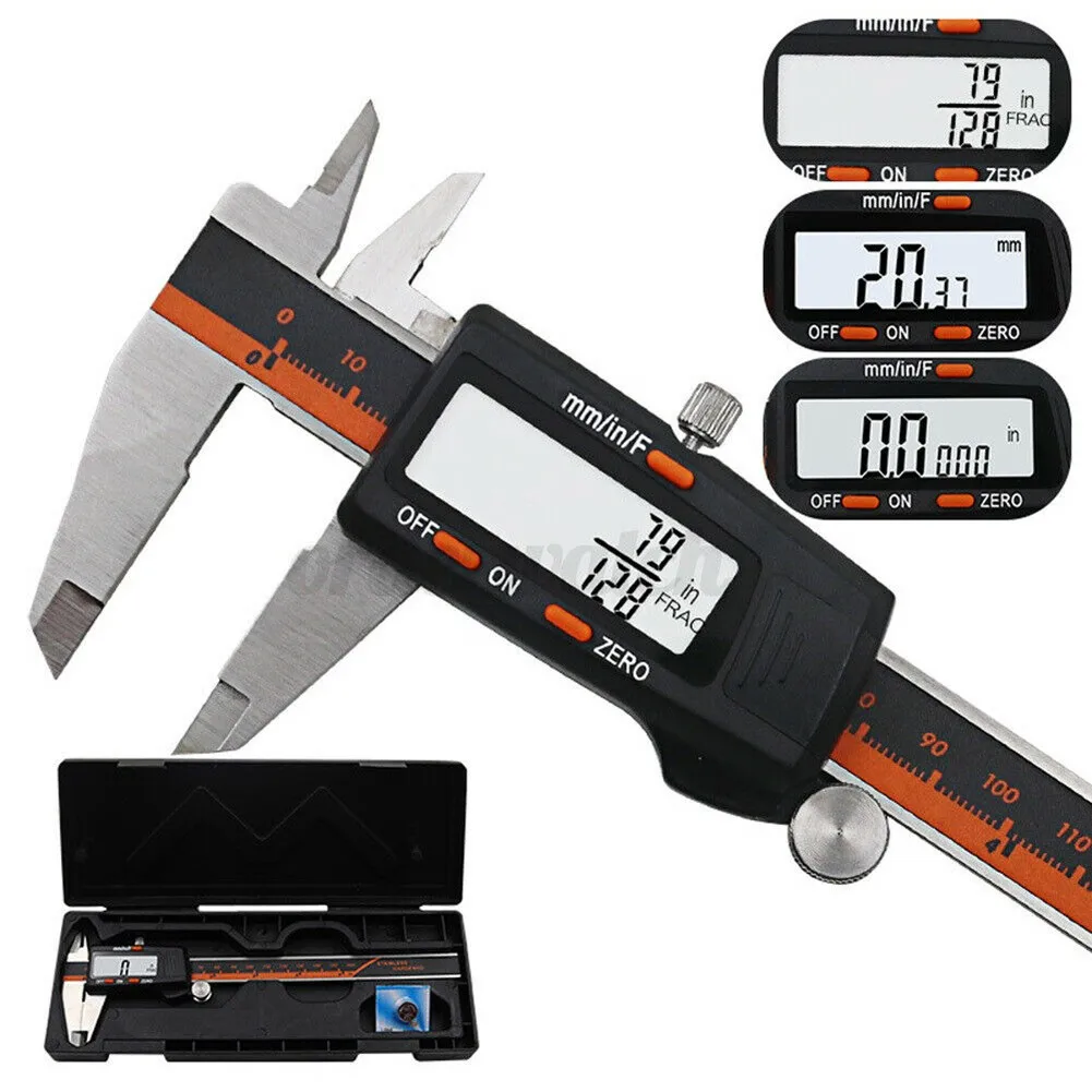 

0 - 6\\\" Digital Caliper 0 -150mm 6Inch Accurate Digital Vernier Caliper
