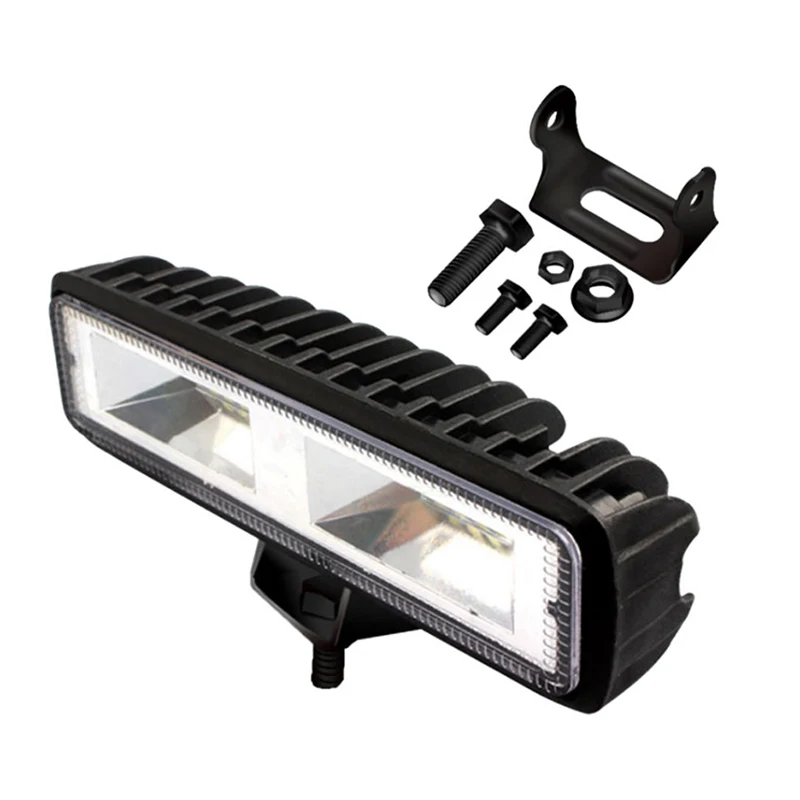 

2pcs SUV Work Light Bulb Spot Beam Bar LED Car Off Road Driving Fog Lamp New Headlight Car Light 18W 12V 6000K Pure White Light