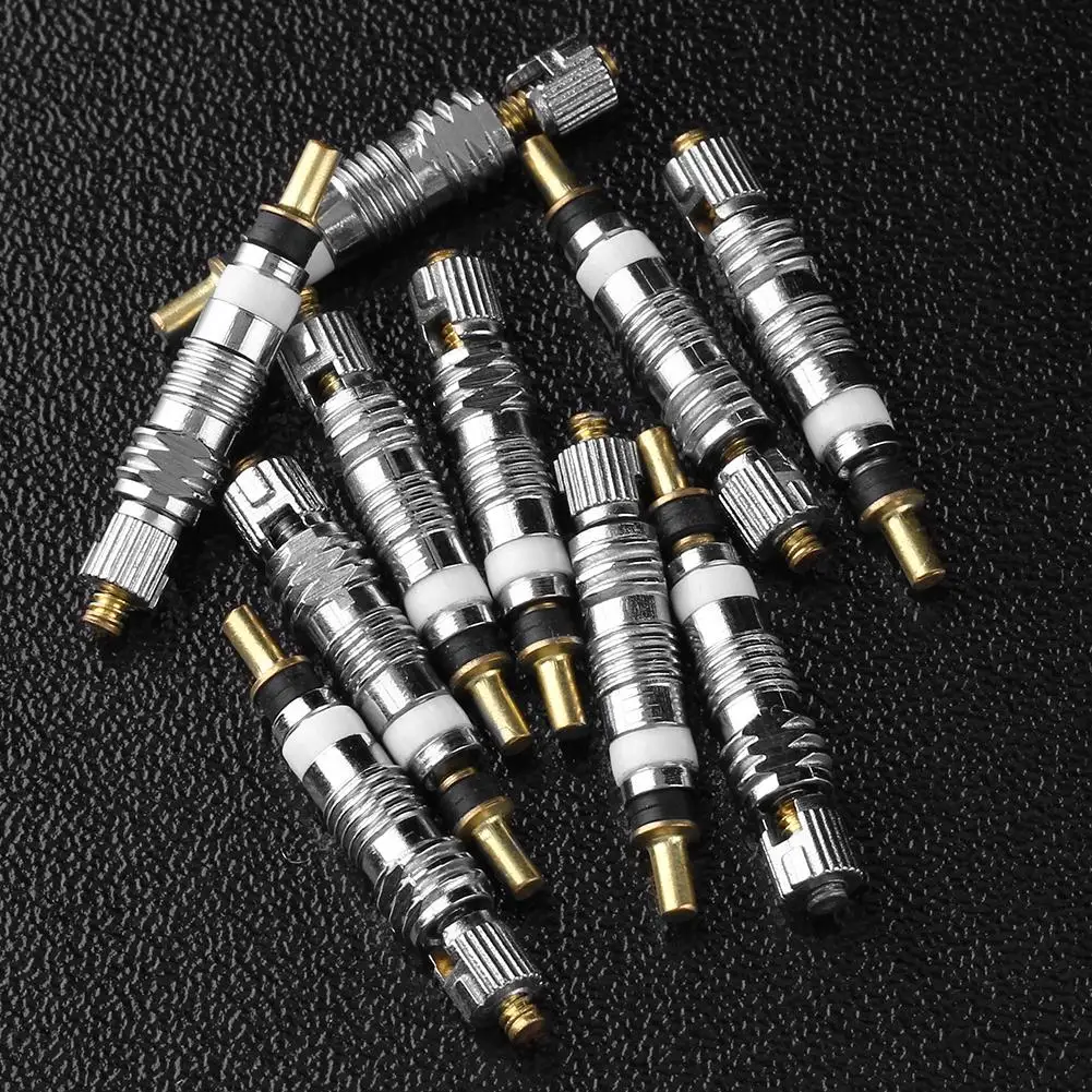 Silver Detachable Presta Valve Core Replacement for Bicycle MTB/Road Bike | Спорт и развлечения