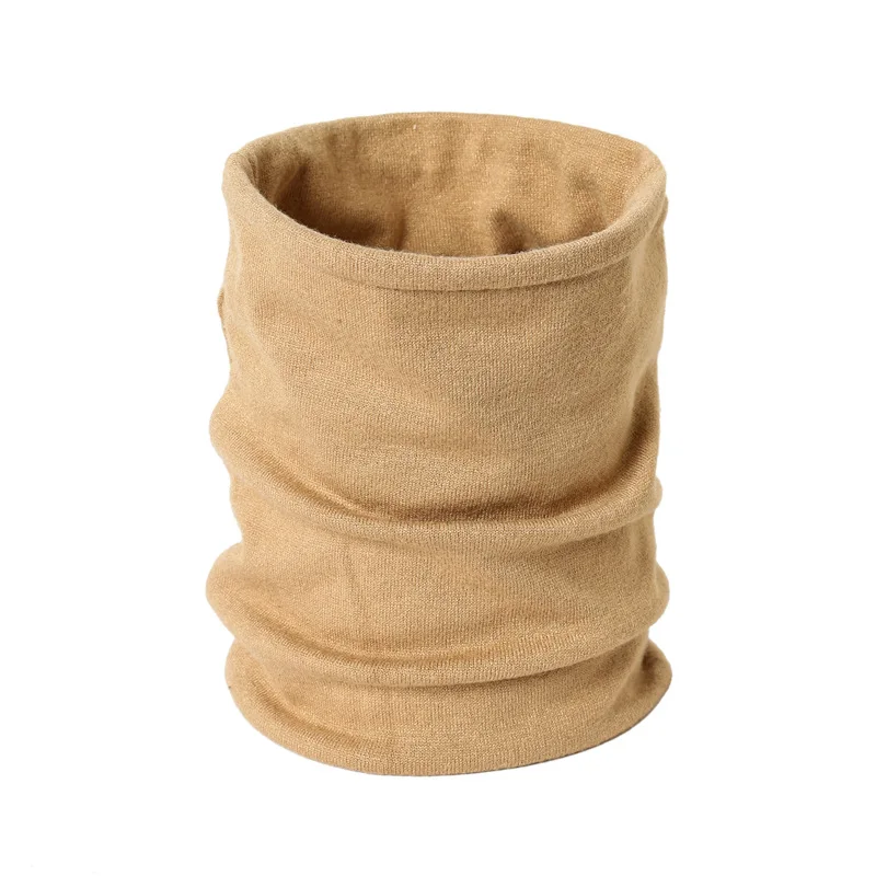 2019 новый зимний теплый матовый вязаный шейный утеплитель с круговым верхом шаль