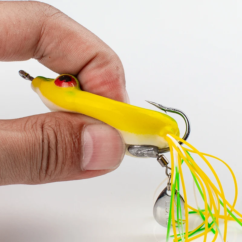 OBSESSION Ray Frog рыболовные басы реалистичные мягкие лягушки воблеры приманки 13 г 60 мм