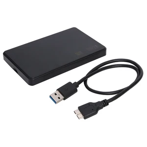 usb 3 0 hard drive case mobile enclosure 2 5 inch serial port sata hdd ssd adapter external box support 3tb for laptop notebook free global shipping