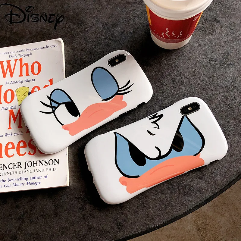 

Disney Cartoon Daisy Donald Couple Phone Case Cover for iPhone 6S/7/8P/SE/X/XR/XS/XSMAX/11PROMAX/12Pro/12mini Phone Case Cover