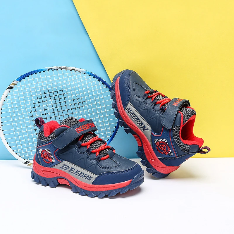 Новинка популярные детские походные ботинки Зимняя Теплая обувь повседневная