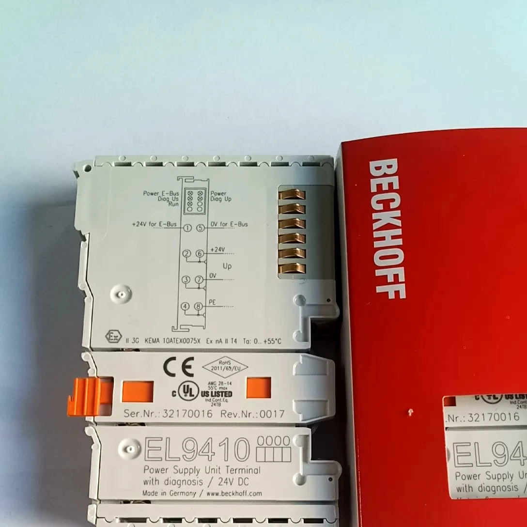 

BECKHOFF EL9410 Power supply terminal for E-bus, with diagnostics