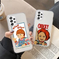 chucky phone case transparent for huawei p20 p30 p40 honor mate 8x 9x 10i pro lite