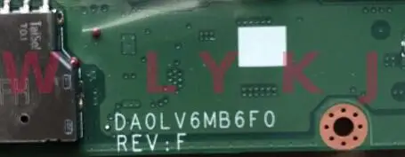 KTUXB DA0LV6MB6F0 относится к Lenovo V310-14ISK V510-14IKB V310-14IKB Материнская плата ноутбука процессор