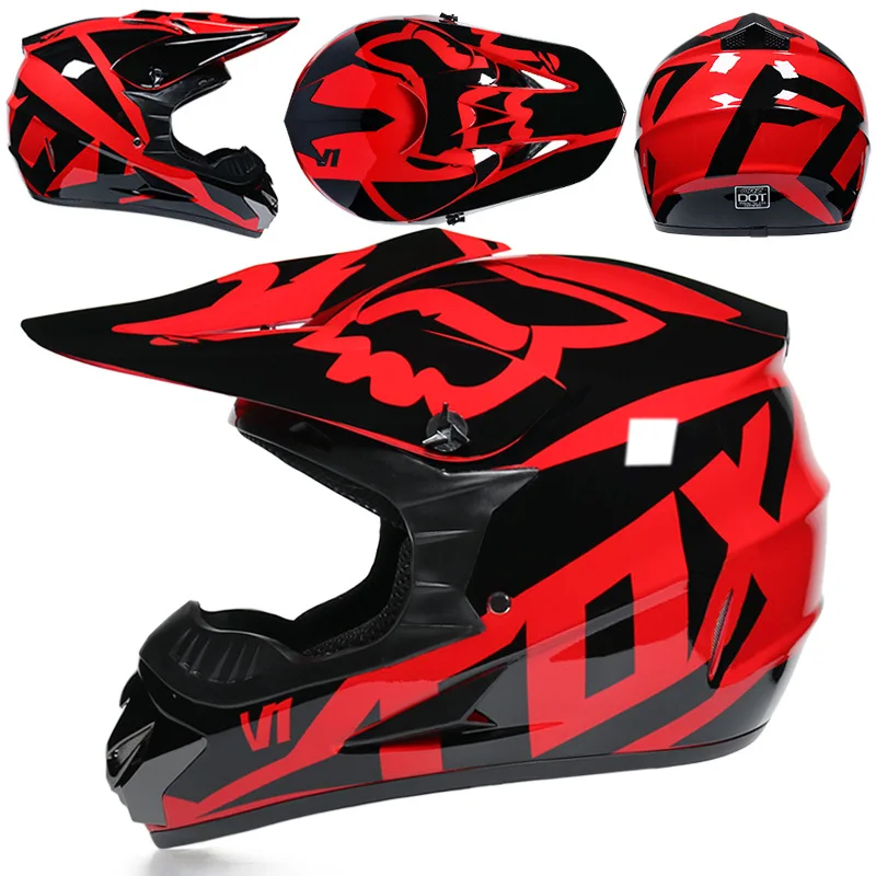 

Motocross Helmet Atv Cross Helmets Mtb Dh Racing Helmet Motocross Casque Moto Helmet Professional Off-road Helmet DOT Approved