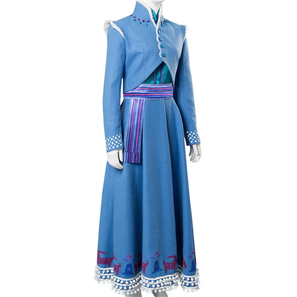 cosplay Christmas Costume women Dresses For Snow Queen Elsa anna Princess Dress Vestidos White Rapunzel Aurora | Тематическая
