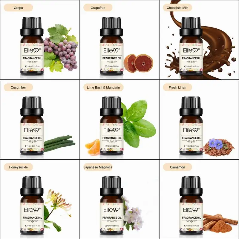 Ароматное масло для арбуза Elite99 10 мл диффузор ароматическое эфирное оранжевый