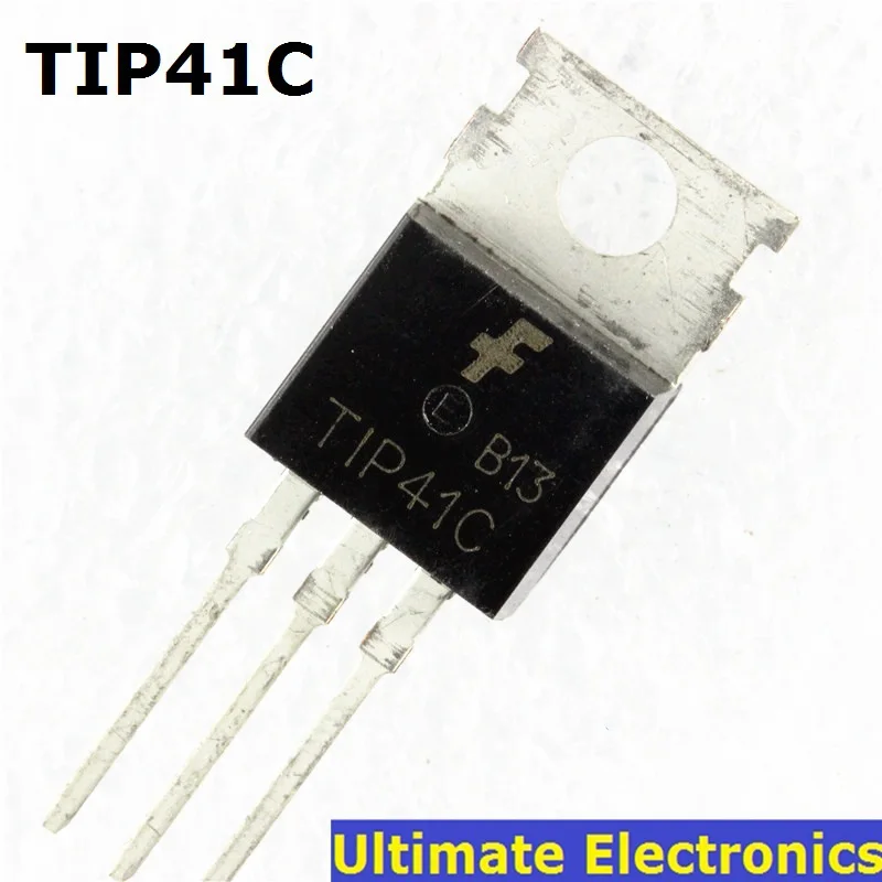 

10pcs TIP41C TIP41 NPN Transistor TO-220 NEW